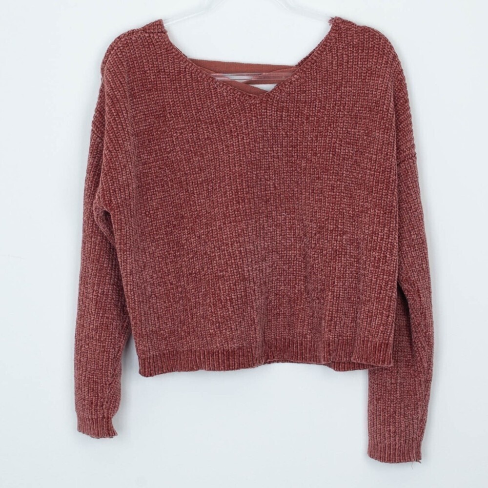 Xhilaration Boxy‎ Long Sleeve Pullover Sweater Size Small